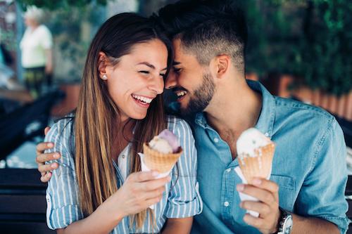 dental bonding lake oswego | couple laughing